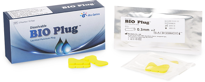 안구건조증치료 재료 BIO Plug